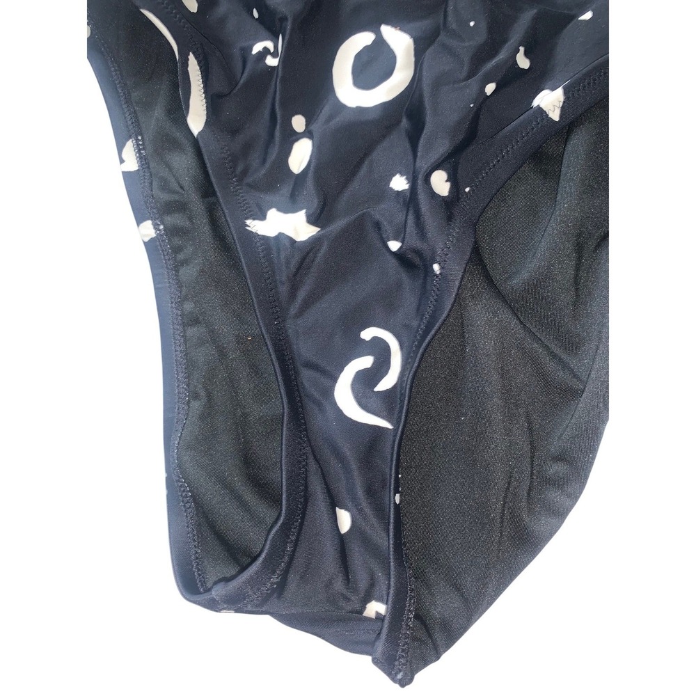 Madewell Second Wave One Piece Swimsuit Abstract Doodle Medium NP235 Womens - Picture 8 of 13